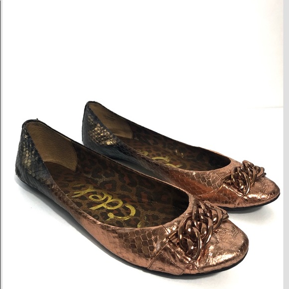 SAM EDELMAN Ballet Flats  Sz 7 1/2 - Picture 2 of 7